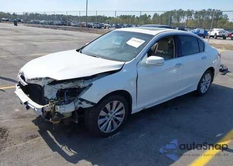 2015 Honda Accord Ex-L V-6 from USA, damaged, VIN 1HGCR3F81FA018366